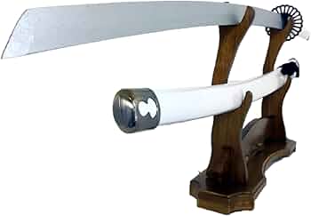 日本刀　模造刀　天然桜の太刀台 日本刀 模造刀 天然桜の太刀台